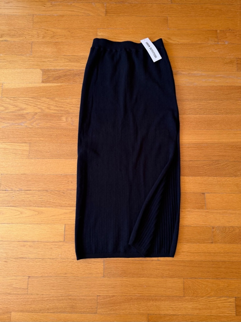 Black Knit Skirt